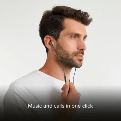 SBS - Slúchadlá Studio Mix 65c s mikrofónom, USB-C, čierna