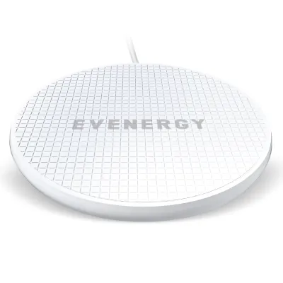 EVENERGY - Bezdrôtová nabíjacia stanica s Qi, 10 W, biela