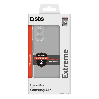 SBS - Puzdro Extreme X2 pre Samsung Galaxy A17 5G, transparentná