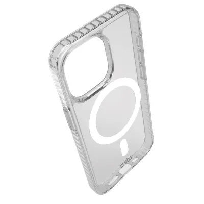 SBS - Puzdro Extreme 3 Mag kompatibilné s MagSafe pre iPhone 15 Pro Max, transparentná
