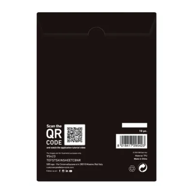 SBS - Fólia CARBON pre Fast Skin, červená
