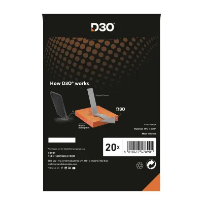 SBS - Fólia D3O pre Fast Skin, číra