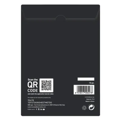 SBS - Fólia SATIN pre Fast Skin, tmavá sivá