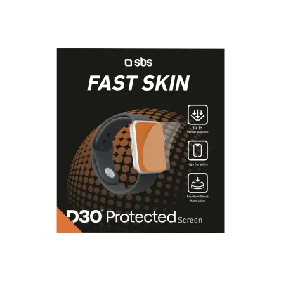 SBS - Fólia D3O Smartwatch pre Fast Skin
