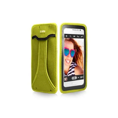 SBS - Puzdro Univerzálne Handy pre smartfóny do 5'', žltá