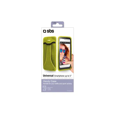 SBS - Puzdro Univerzálne Handy pre smartfóny do 5'', žltá