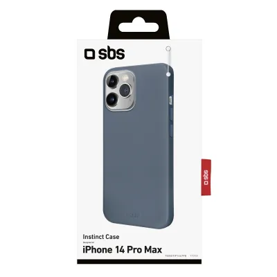 SBS - Puzdro Instinct pre iPhone 14 Pro Max, modrá