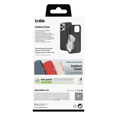 SBS - Puzdro Instinct pre iPhone 14 Pro Max, čierna