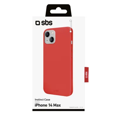 SBS - Puzdro Instinct pre iPhone 14 Plus, červená