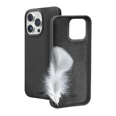 SBS - Puzdro Instinct pre iPhone 15 Pro, čierna
