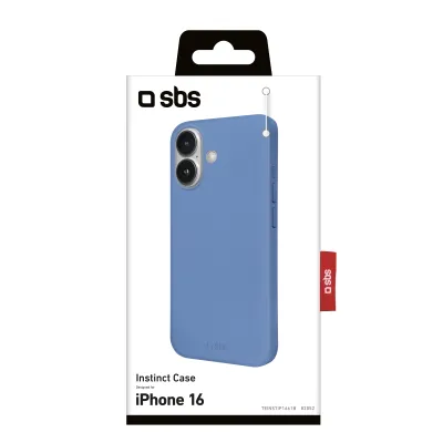 SBS - Puzdro Instinct pre iPhone 16, modrá
