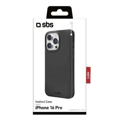 SBS - Puzdro Instinct pre iPhone 16 Pro, čierna