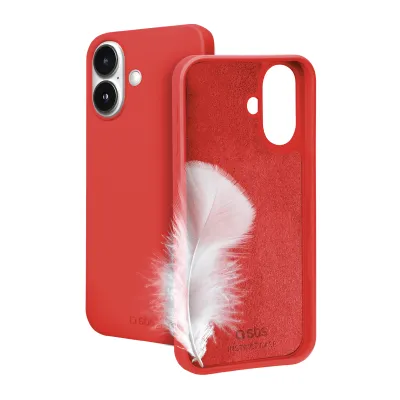 SBS - Puzdro Instinct pre iPhone 16, červená