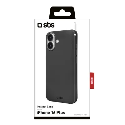SBS - Puzdro Instinct pre iPhone 16 Plus, čierna