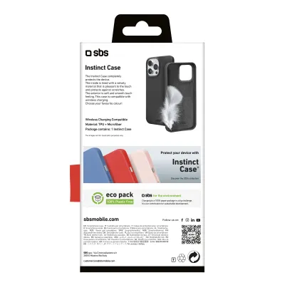 SBS - Puzdro Instinct pre iPhone 16 Pro Max, čierna