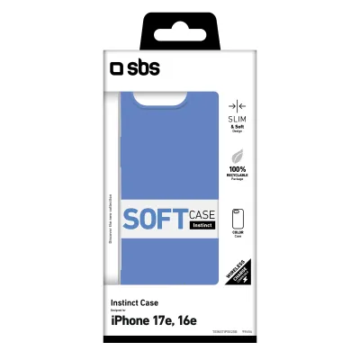 SBS - Puzdro Instinct pre iPhone 17e/16e, čierna