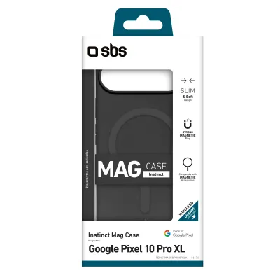 SBS - Puzdro Instinct Mag pre Google Pixel 10/10 Pro, čierna