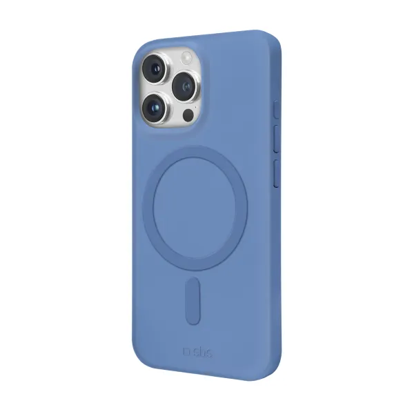 SBS - Puzdro Instinct Mag kompatibilné s MagSafe pre iPhone 16 Pro Max, modrá