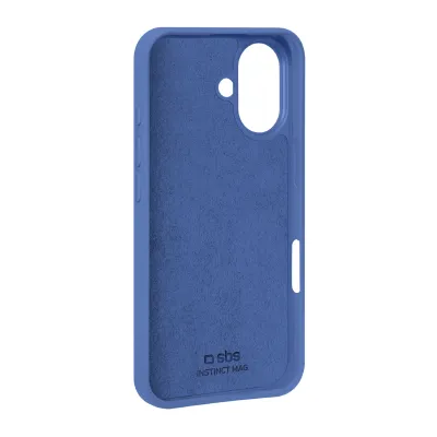 SBS - Puzdro Instinct Mag kompatibilné s MagSafe pre iPhone 17, modrá