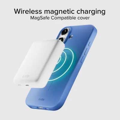 SBS - Puzdro Instinct Mag kompatibilné s MagSafe pre iPhone 17, modrá