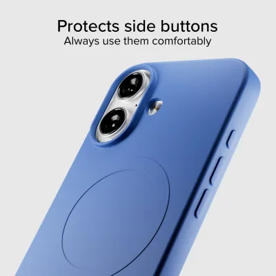 SBS - Puzdro Instinct Mag kompatibilné s MagSafe pre iPhone 17, modrá