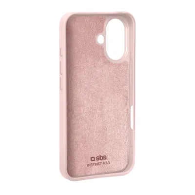 SBS - Puzdro Instinct Mag kompatibilné s MagSafe pre iPhone 17, ružová