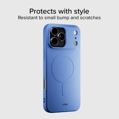 SBS - Puzdro Instinct Mag kompatibilné s MagSafe pre iPhone 17 Pro, modrá