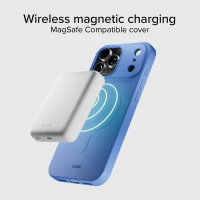 SBS - Puzdro Instinct Mag kompatibilné s MagSafe pre iPhone 17 Pro, modrá