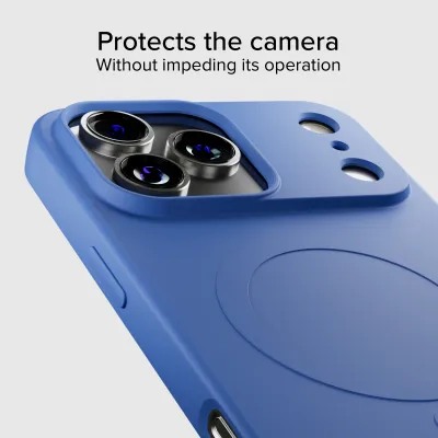 SBS - Puzdro Instinct Mag kompatibilné s MagSafe pre iPhone 17 Pro, modrá