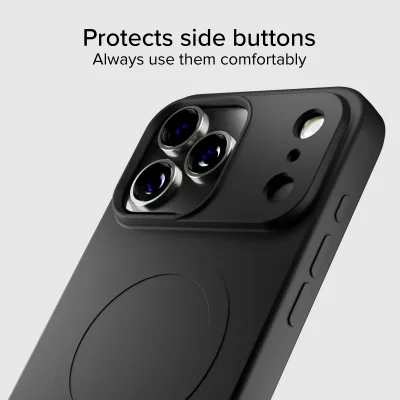 SBS - Puzdro Instinct Mag kompatibilné s MagSafe pre iPhone 17 Pro, čierna