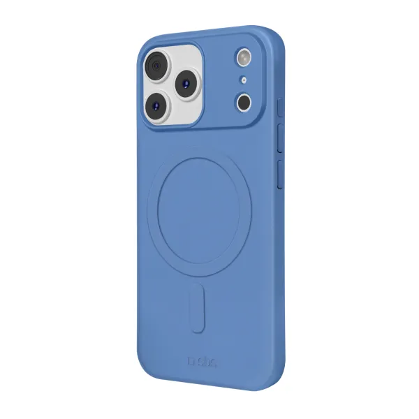 SBS - Puzdro Instinct Mag kompatibilné s MagSafe pre iPhone 17 Pro Max, modrá