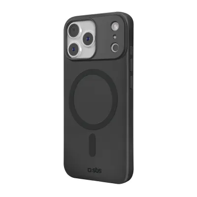 SBS - Puzdro Instinct Mag kompatibilné s MagSafe pre iPhone 17 Pro Max, čierna