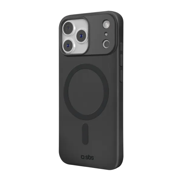 SBS - Puzdro Instinct Mag kompatibilné s MagSafe pre iPhone 17 Pro Max, čierna