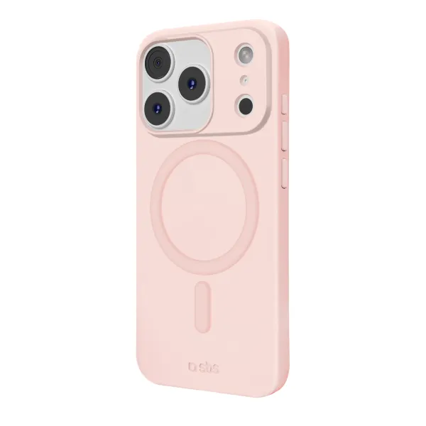 SBS - Puzdro Instinct Mag kompatibilné s MagSafe pre iPhone 17 Pro Max, ružová