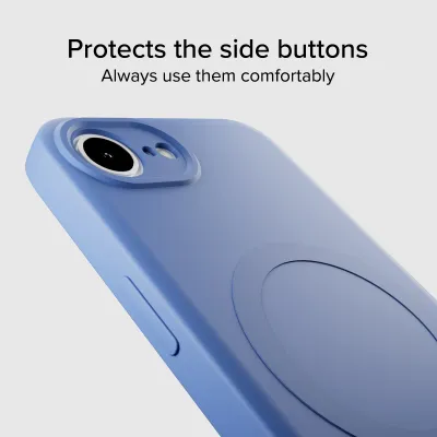 SBS - Puzdro Instinct Mag kompatibilné s MagSafe pre iPhone 17e/16e, modrá