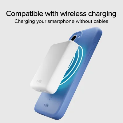 SBS - Puzdro Instinct Mag kompatibilné s MagSafe pre iPhone 17e/16e, modrá