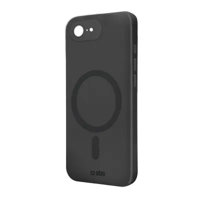 SBS - Puzdro Instinct Mag kompatibilné s MagSafe pre iPhone 17e/16e, čierna
