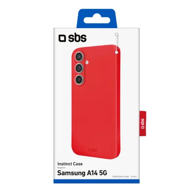 SBS - Puzdro Instinct pre Samsung Galaxy A14 5G, červená