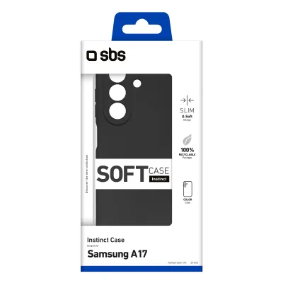 SBS - Puzdro Instinct pre Samsung Galaxy A17 5G, čierna