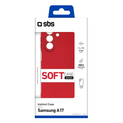 SBS - Puzdro Instinct pre Samsung Galaxy A17 5G, červená