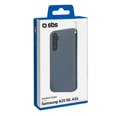 SBS - Puzdro Instinct pre Samsung Galaxy A25 5G, modrá