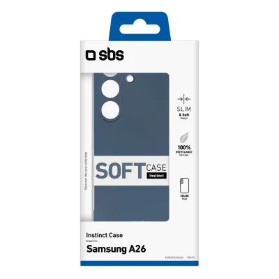 SBS - Puzdro Instinct pre Samsung Galaxy A26, modrá