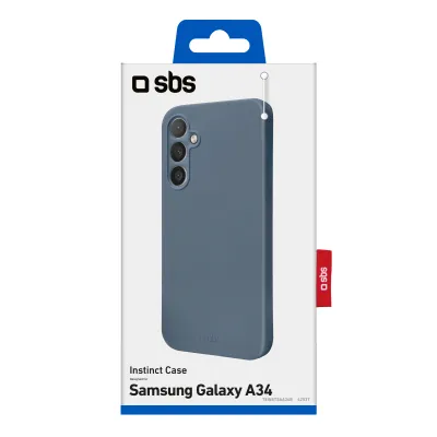 SBS - Puzdro Instinct pre Samsung Galaxy A34 5G, modrá