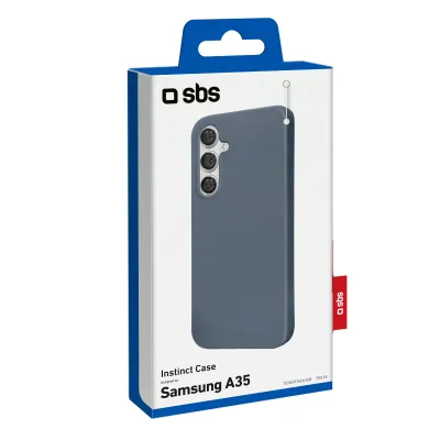 SBS - Puzdro Instinct pre Samsung Galaxy A35 5G, modrá