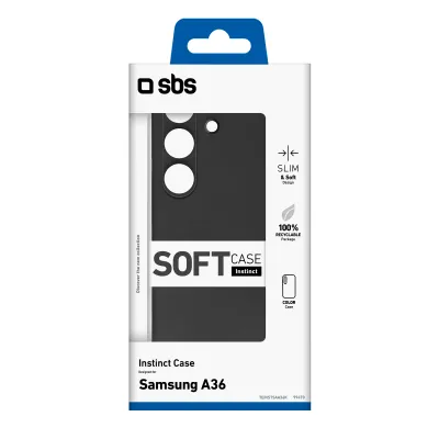 SBS - Puzdro Instinct pre Samsung Galaxy A36/A56 5G, čierna