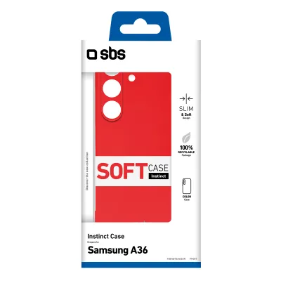 SBS - Puzdro Instinct pre Samsung Galaxy A36/A56, červená