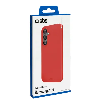 SBS - Puzdro Instinct pre Samsung Galaxy A55, červená