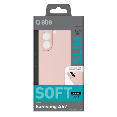 SBS - Puzdro Instinct pre Samsung Galaxy A57, ružová