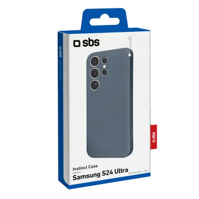 SBS - Puzdro Instinct pre Samsung Galaxy S24 Ultra, modrá