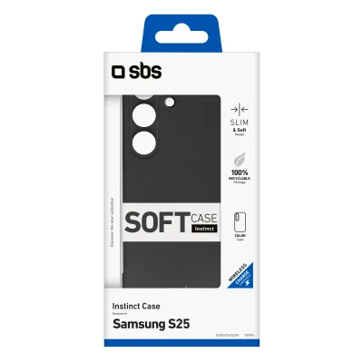 SBS - Puzdro Instinct pre Samsung Galaxy S25, čierna